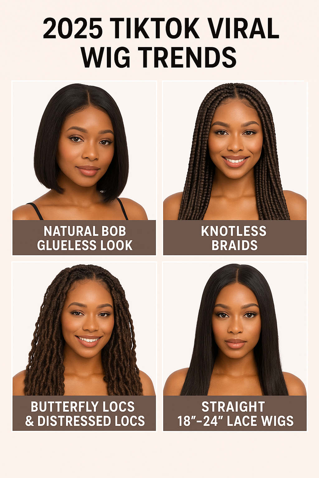 2025 TikTok Viral Wig Trends Every Black Woman Should Know About
